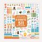 Dog Lover Planner Sticker Pack – 8 Sheets, 500+ Stickers for Journals, Planners & Scrapbooking